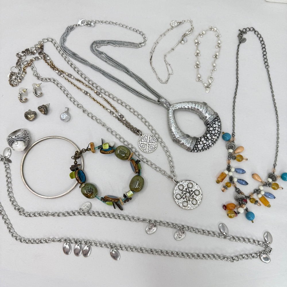 Premier Designs Mixed Jewelry Lot of 12 Necklaces‎ Bracelets Earrings Boho